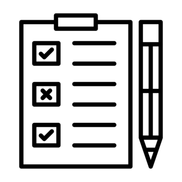 Assessment Line Icon